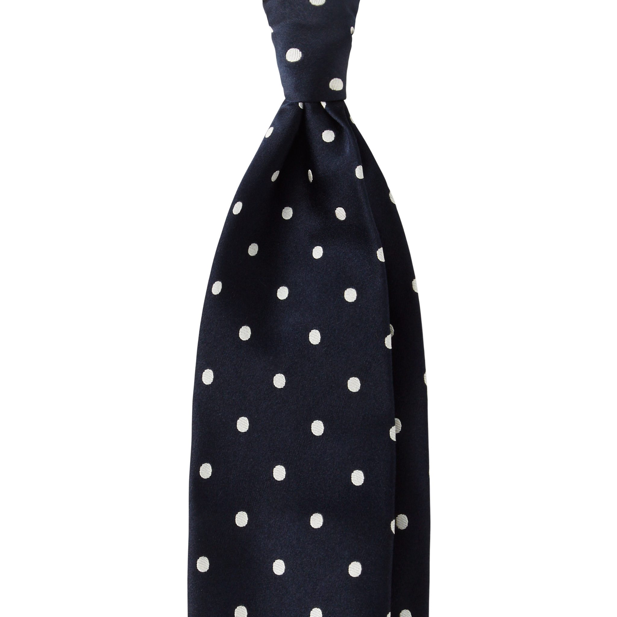 New Classic White Polka Dot Black Stripe JACQUARD WOVEN Silk Men's Tie Necktie