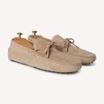 Gommino Suede driving Loafer - Beige