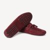 Gommino Suede driving Loafer - Bordeaux