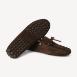 Gommino Suede driving Loafer - Chocolate