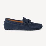 Gommino Suede driving Loafer - Navy