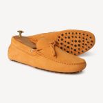 Gommino Suede driving Loafer - Orange