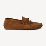 Gommino Suede driving Loafer - Polo Brown