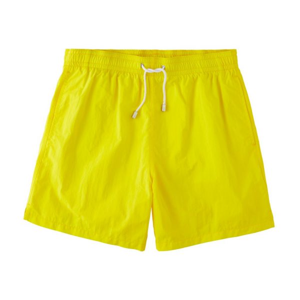 Classic Solid Swimtrunks – Yellow