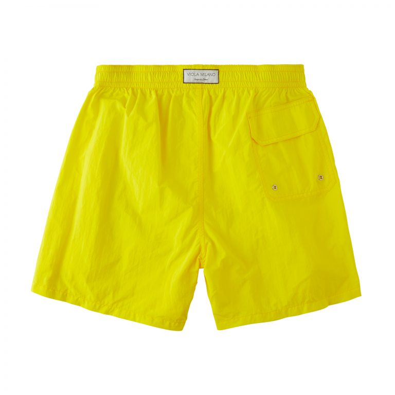 Classic Solid Swimtrunks - Yellow Classic Solid Swimtrunks - Yellow