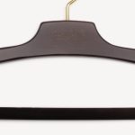Luxury Wood Trousers hanger - Dark Wood (Set of 8)
