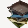 Milanese Grain Leather Change Tray